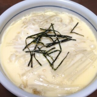 材料3つ。電子レンジで簡単!茶碗蒸し